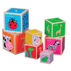 SEIGARD - Set De Cubos Apilables. L10031 Color Variado