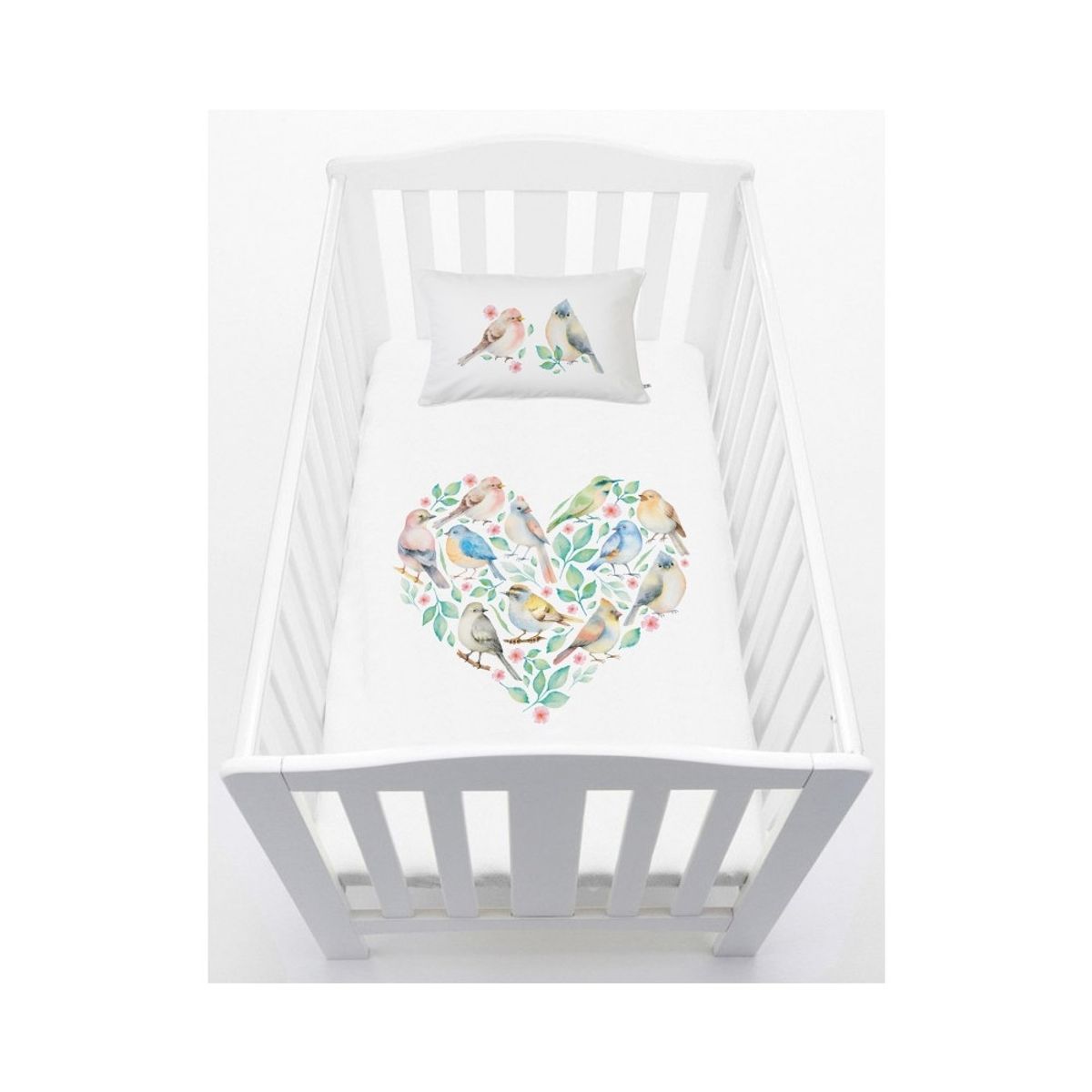 TUYO PRINT - Cubreplumón Moises Pajaritos - Tuyo Print