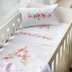 TUYO PRINT - Cubreplumón Moises Letras Vintage A -