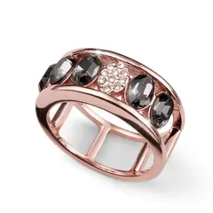 OLIVER WEBER - Anillo Style rosado silvernight S