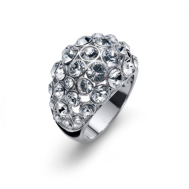 OLIVER WEBER - Anillo Bola RH CRY XL