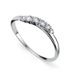 OLIVER WEBER - Anillo Petite 925AG Rodio L
