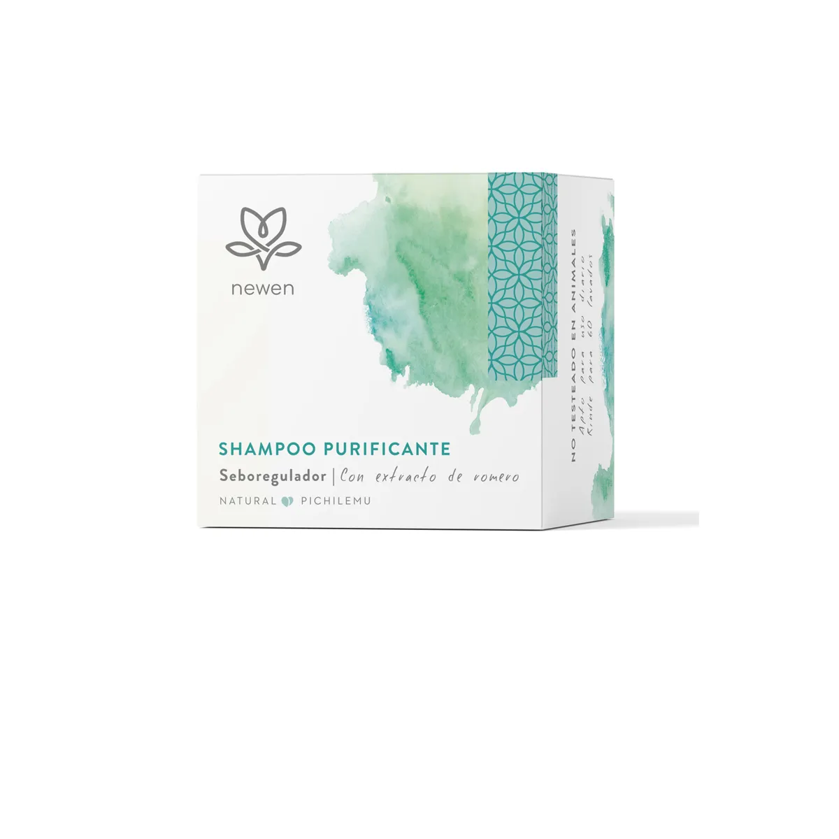 NEWEN - Shampoo Solido Purificante con extracto de Romero Newen