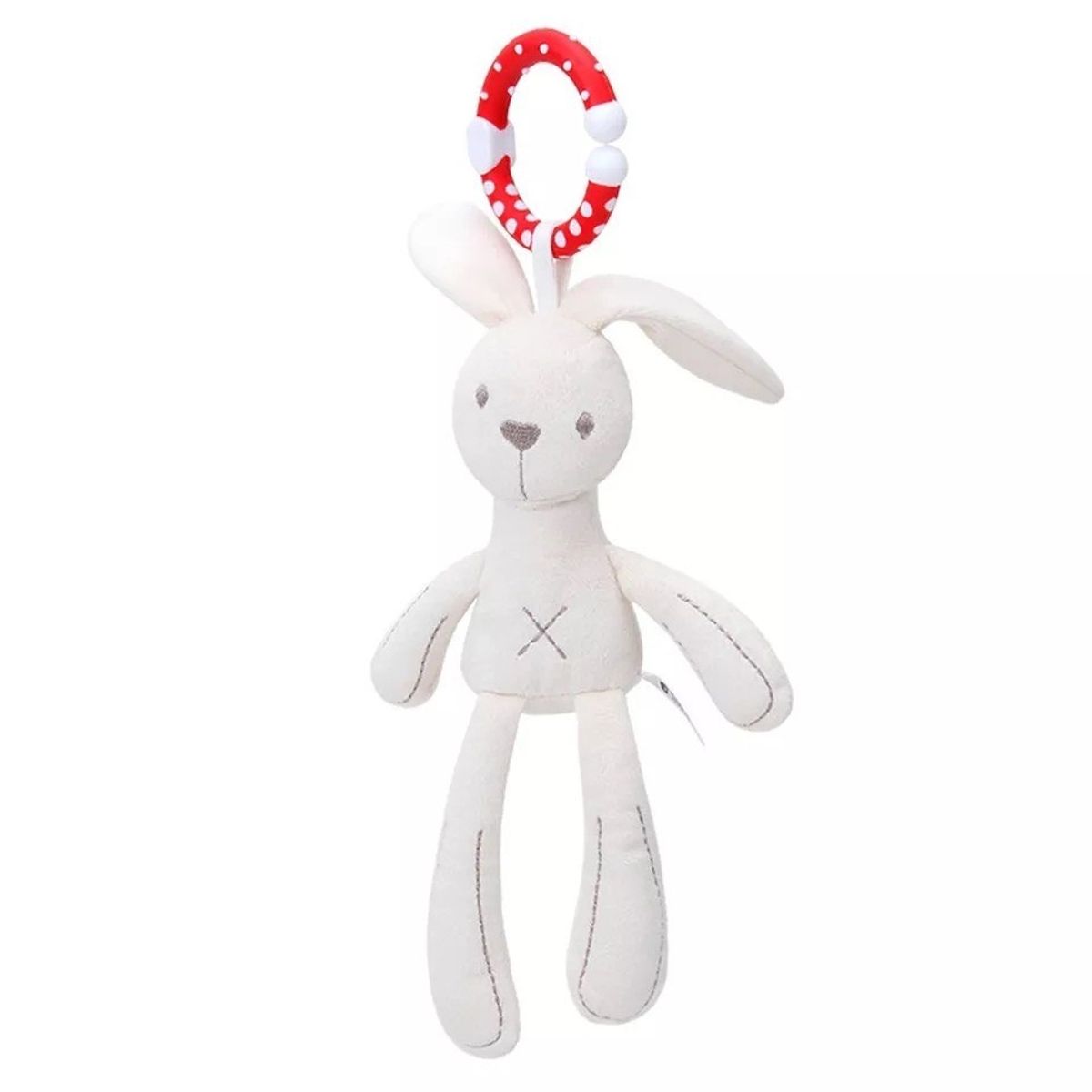 PEQUEBOX - Sonajero Peluche Conejo