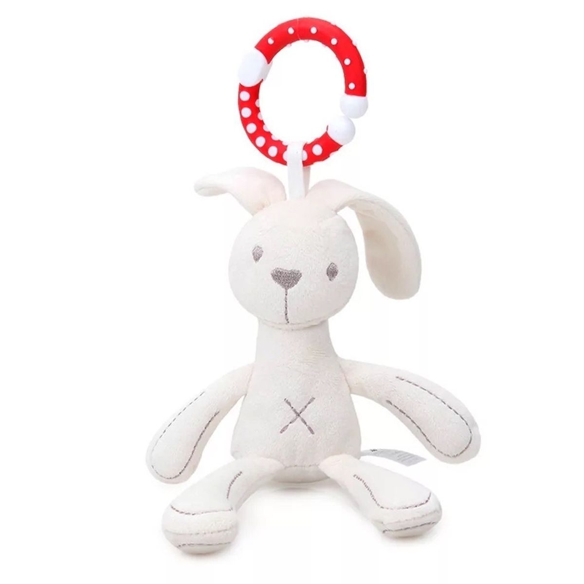 PEQUEBOX - Sonajero Peluche Conejo