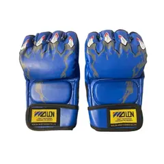 GENERICO - Guante Mma Ufc Muay Thai - Hombre Mujer Azul