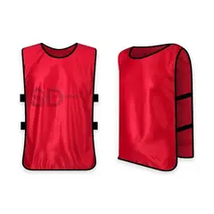 SDFIT - Petos Deportivos Color Rojo Pack de 12