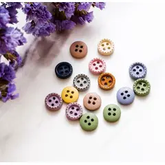 GENERICO - Caja Botón Madera 10 mm (240 unidades)