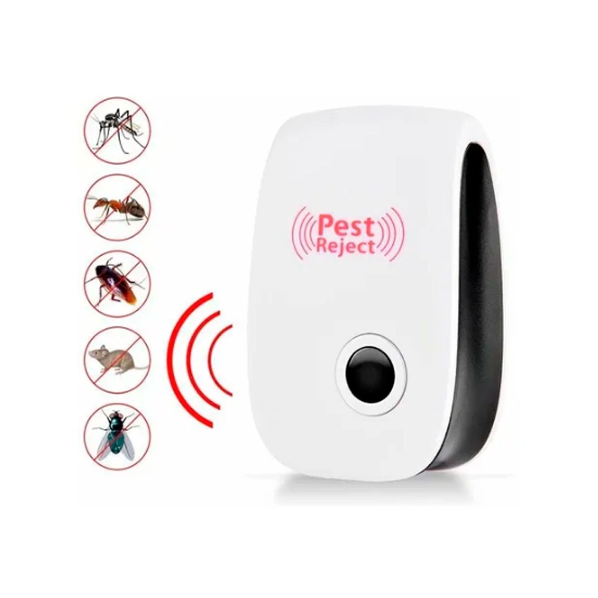 GENERICO - Repelente Ratones Ultrasonido Electrónico X4 Unidades