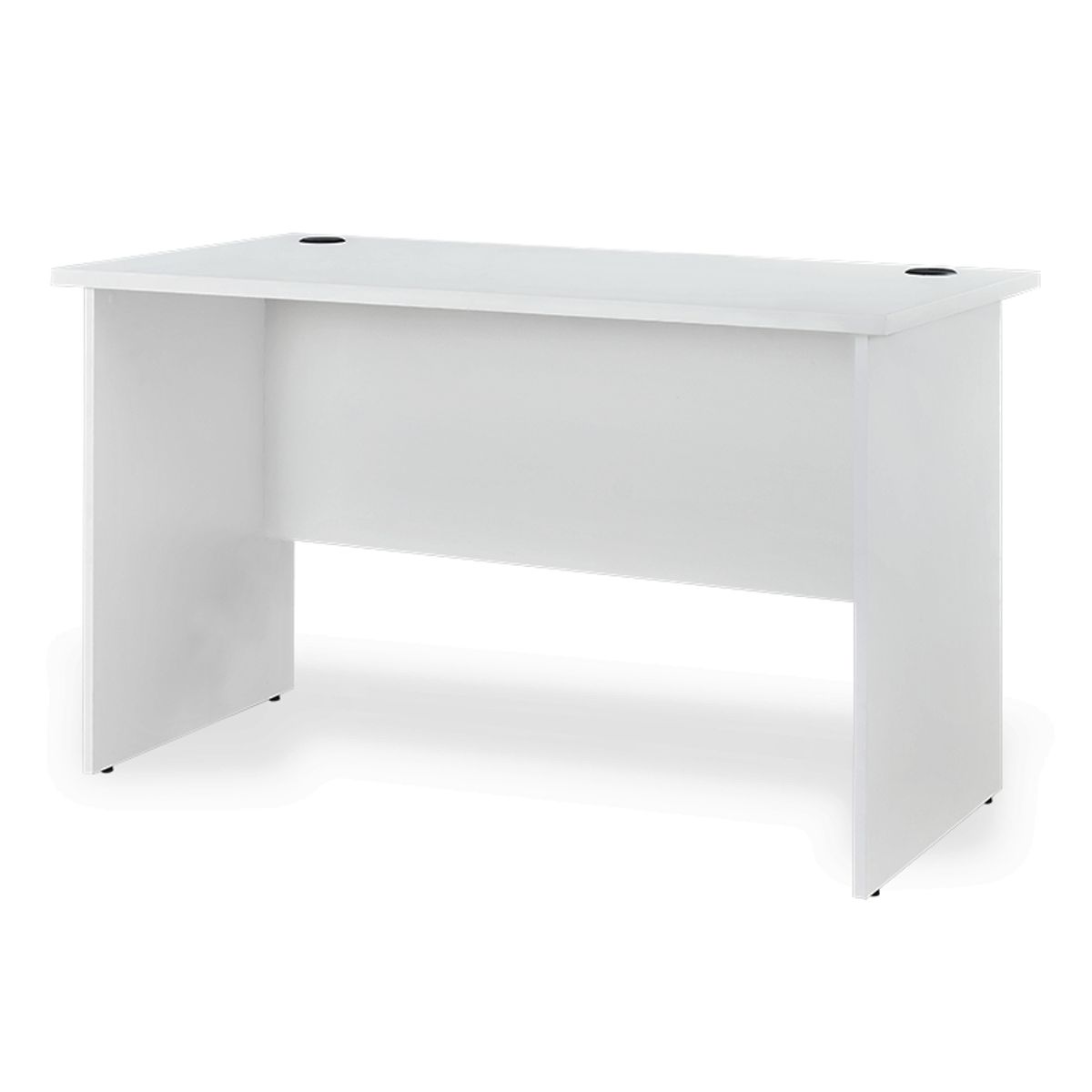 GENERICO - Escritorio Estándar Blanco 120 X 60 cm. Laminado Compacto. Blanco