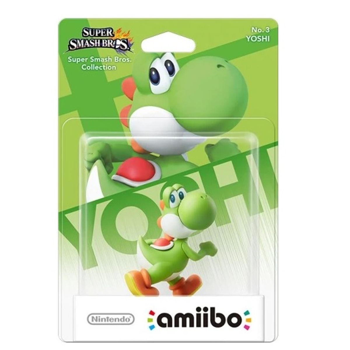 NINTENDO - Figura Amiibo Yoshi - Colección Super Smash Bros -  Sniper