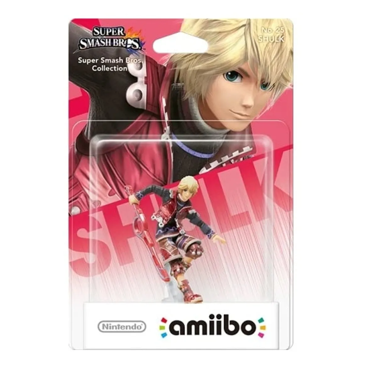 NINTENDO - Figura Amiibo Shulk - Colección Super Smash Bros - Sniper