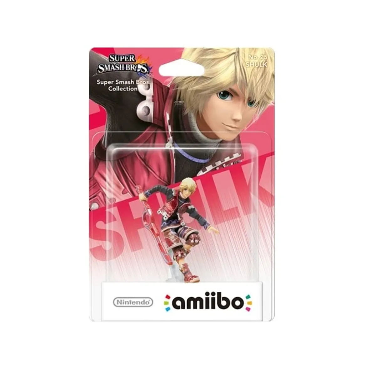 NINTENDO - Figura Amiibo Shulk - Colección Super Smash Bros - Sniper
