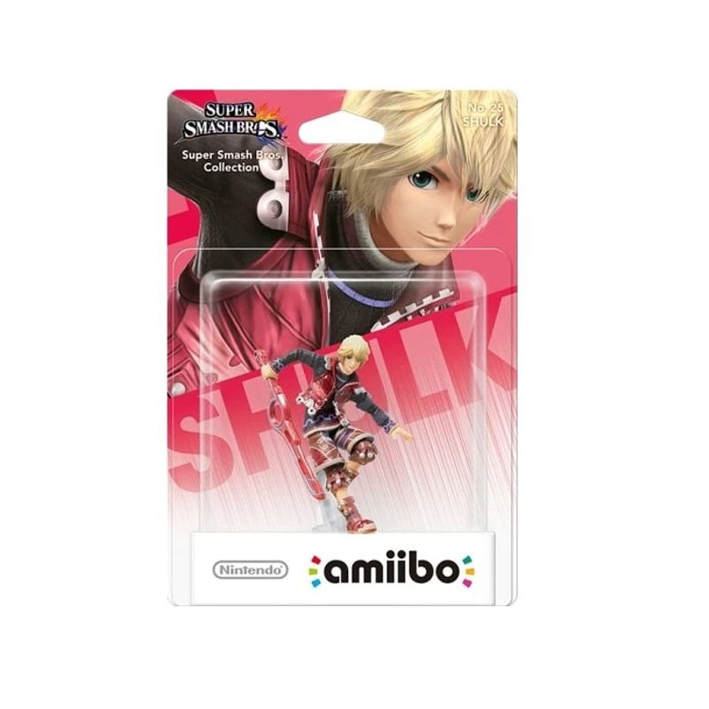 NINTENDO - Figura Amiibo Shulk - Colección Super Smash Bros - Sniper