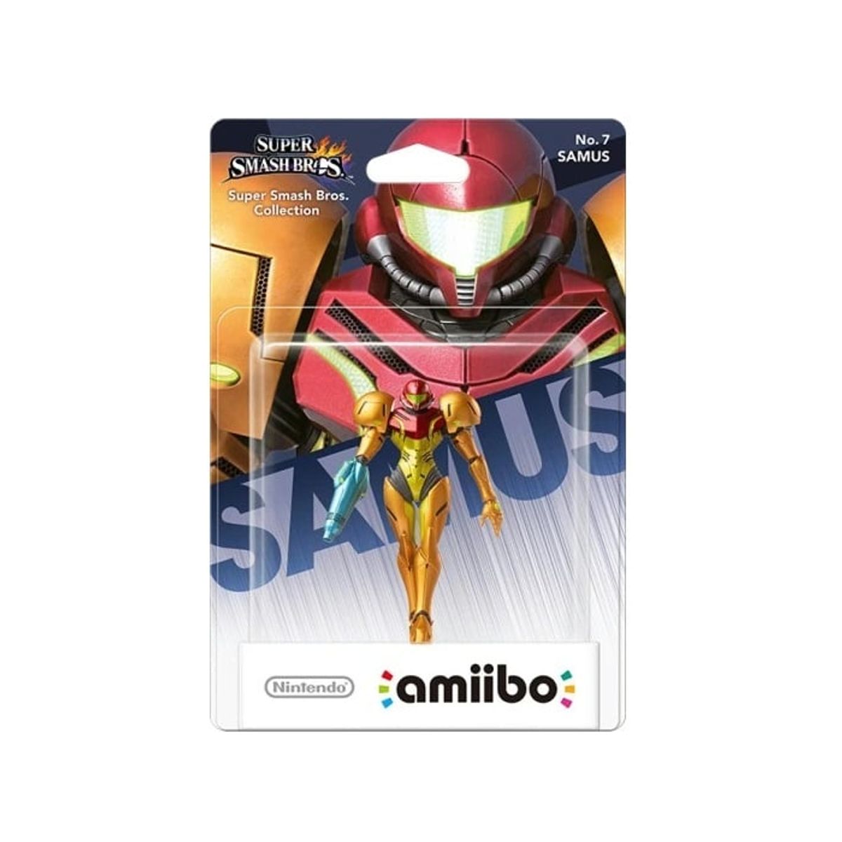 NINTENDO - Figura Amiibo Samus - Colección Super Smash Bros - Sniper