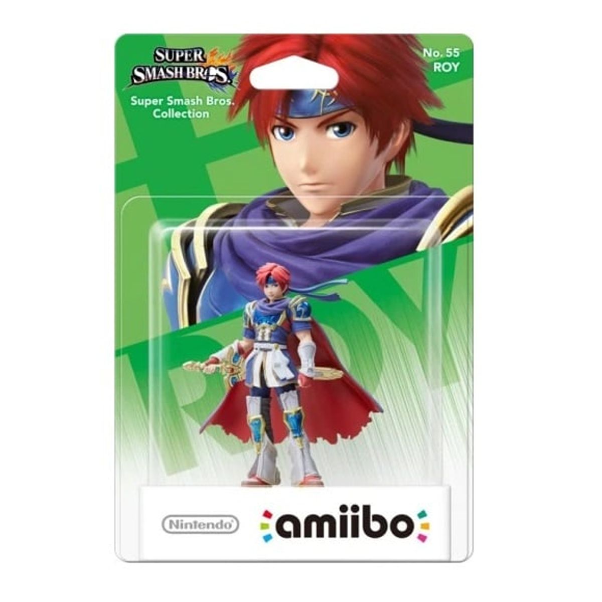NINTENDO - Figura Amiibo Roy - Colección Super Smash Bros - Sniper