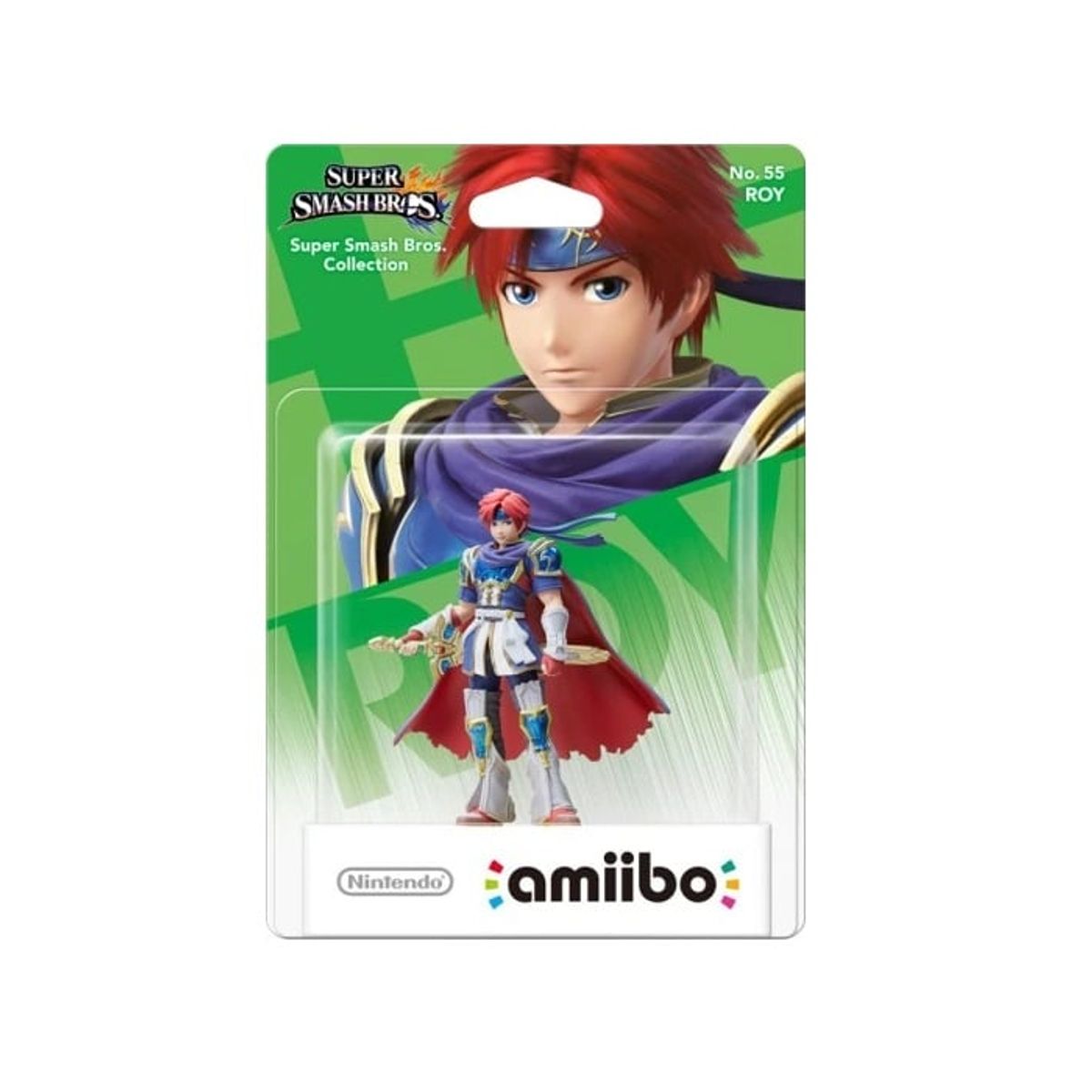 NINTENDO - Figura Amiibo Roy - Colección Super Smash Bros - Sniper