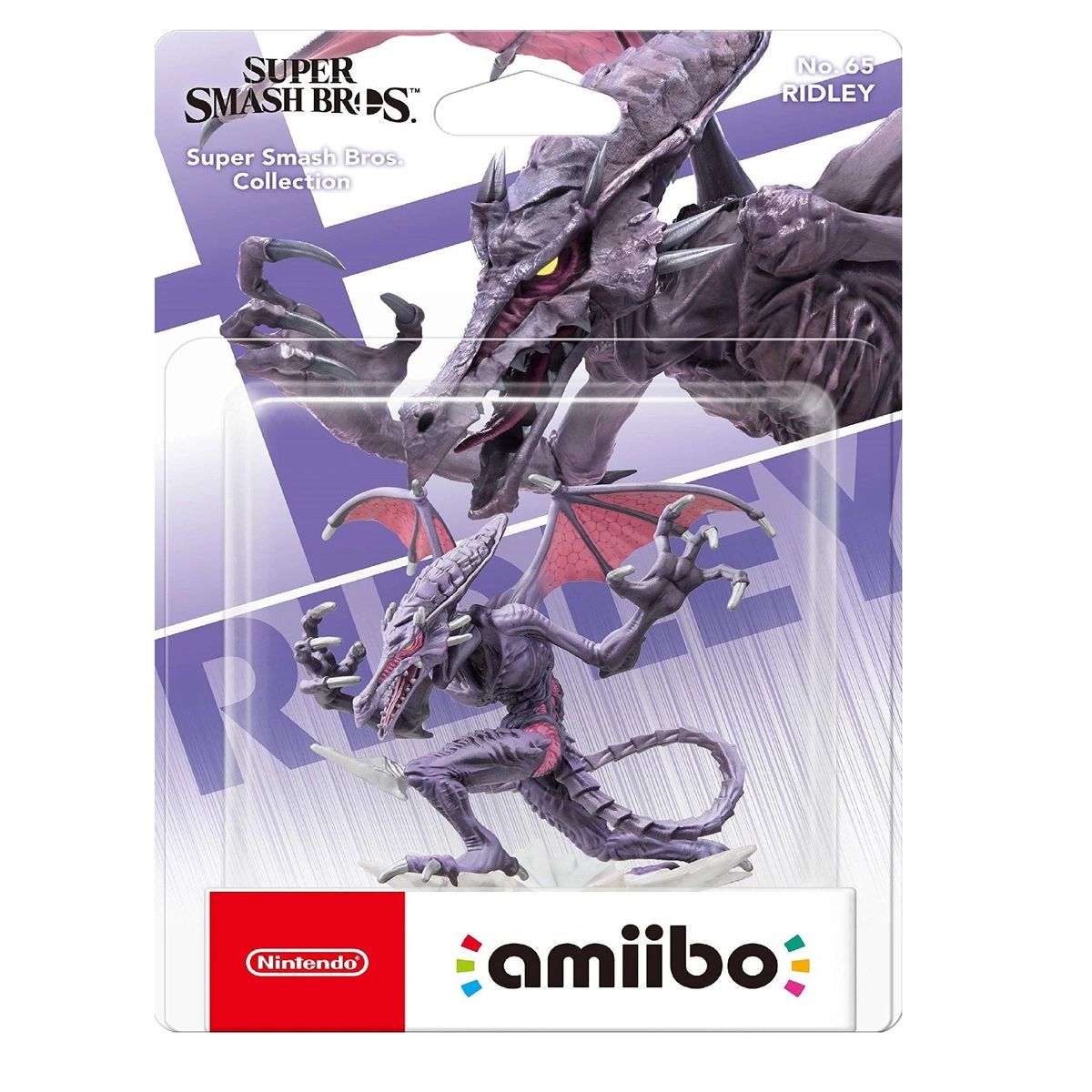 NINTENDO - Figura Amiibo Ridley - Colección Super Smash Bros - Sniper