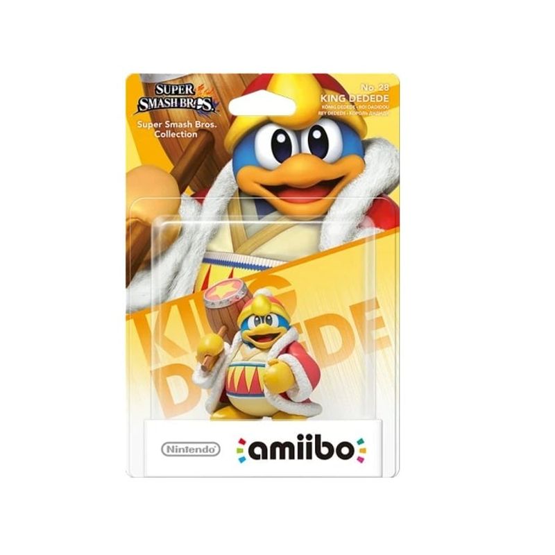 NINTENDO - Figura Amiibo Rey Dedede - Colección Super Smash Bros - Sniper