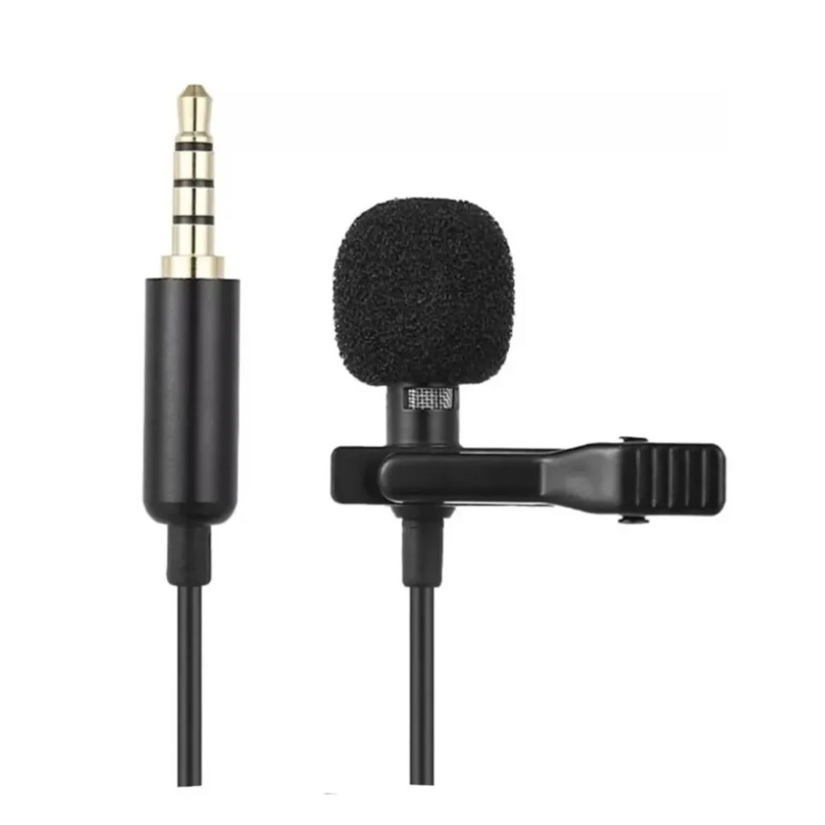 GENERICO - Micrófono Condensador Lavalier Solapa Para Celulares
