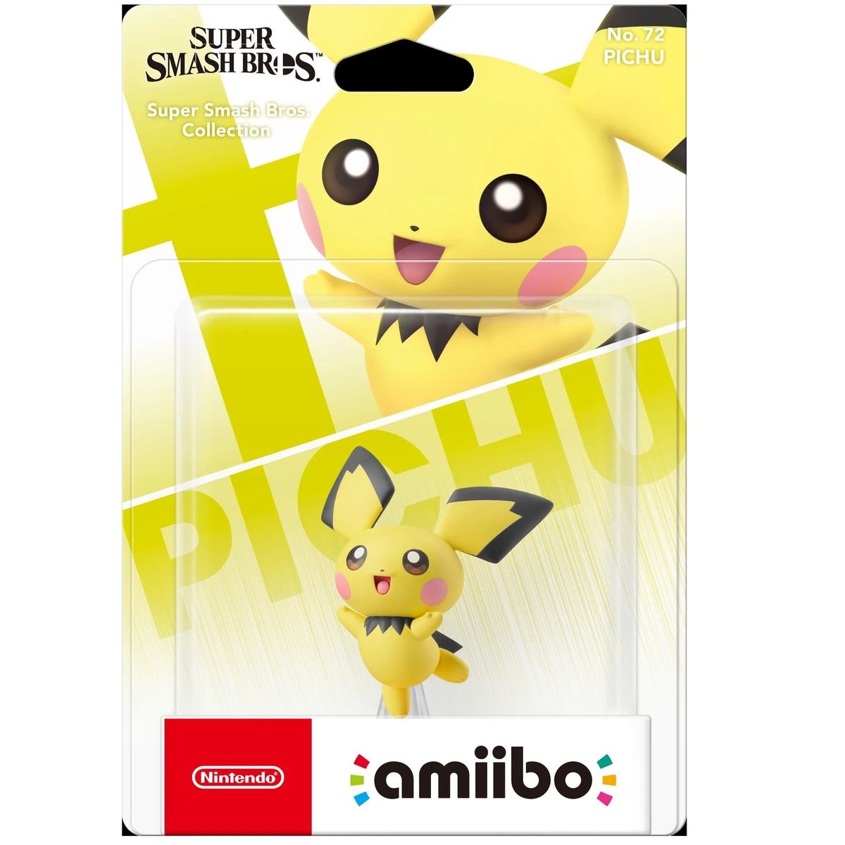 NINTENDO - Figura Amiibo Pichu - Colección Super Smash Bros - Sniper