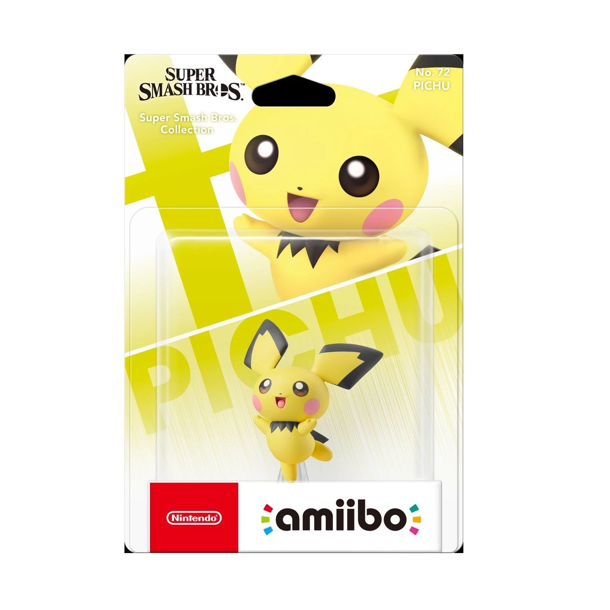 NINTENDO - Figura Amiibo Pichu - Colección Super Smash Bros - Sniper