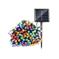 ESHOPANGIE - Luces Led Guirnalda Solar 200 Multicolor RGB 20 Metros