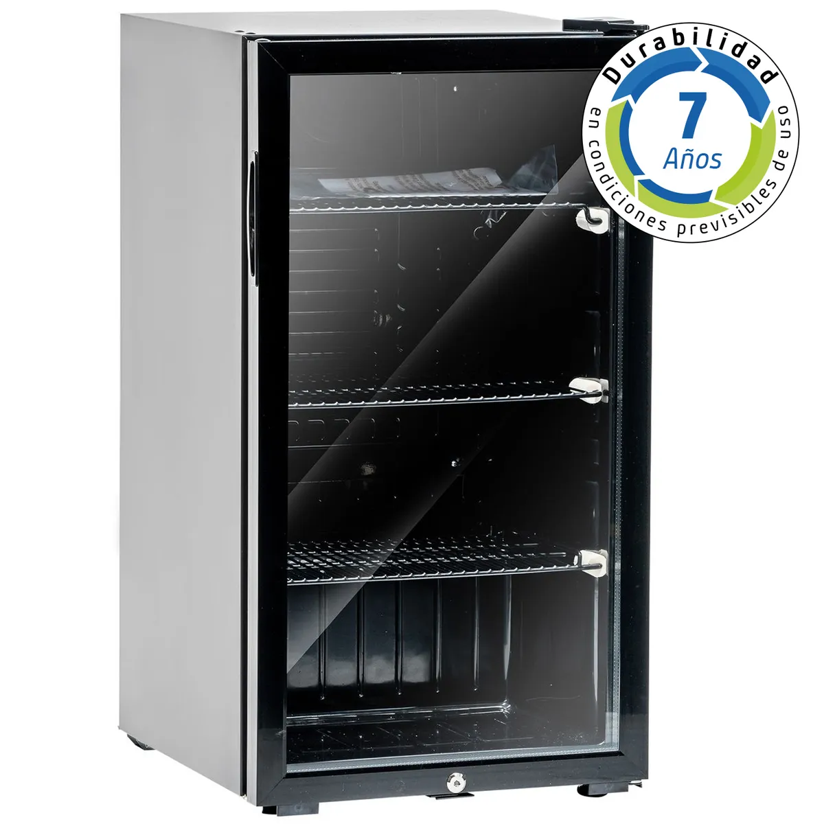 GELATOR - VITRINA VERTICAL SOBRE MESON RURG-100 GELATOR 100LTS