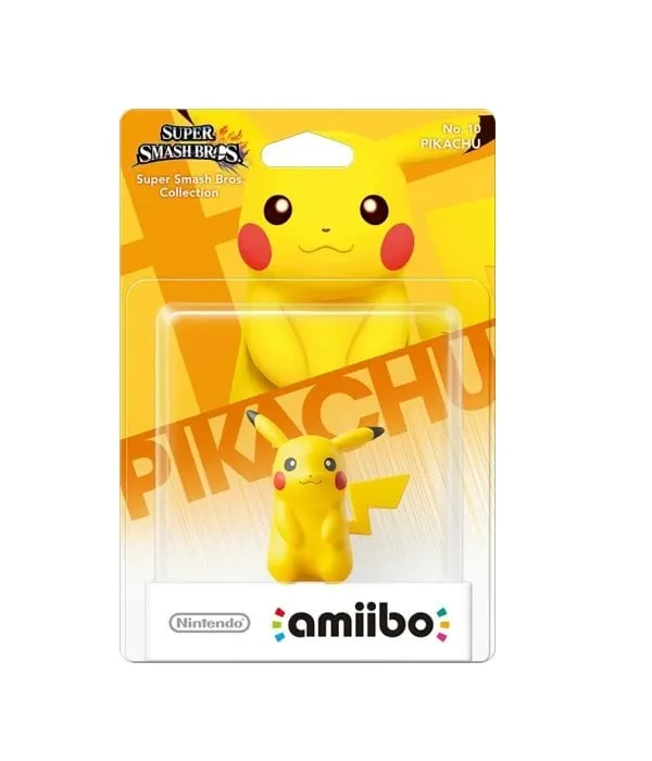 NINTENDO Figura Amiibo Pikachu - Colección Super Smash Bros - Sniper