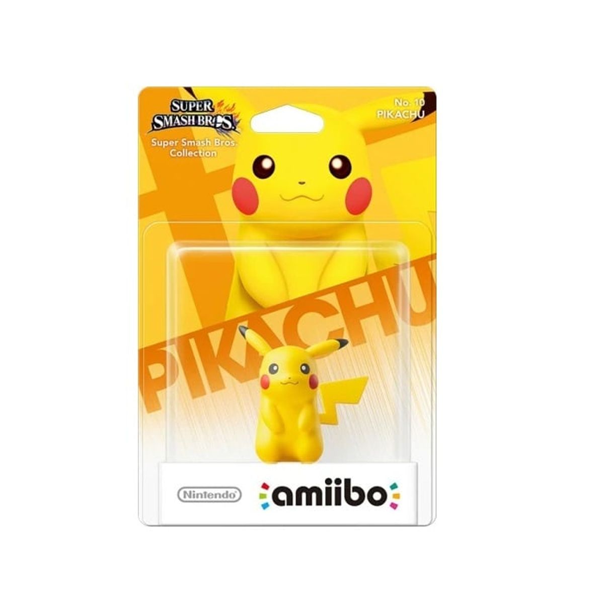 NINTENDO - Figura Amiibo Pikachu - Colección Super Smash Bros - Sniper