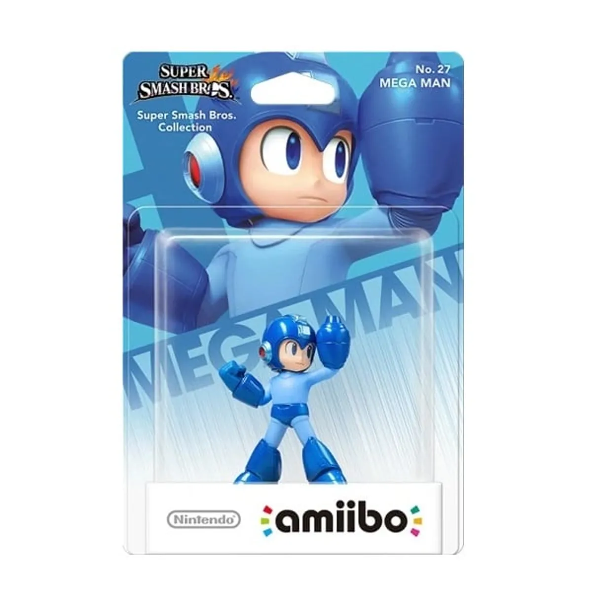 NINTENDO - Figura Amiibo Mega Man - Colección Super Smash Bros -  Sniper