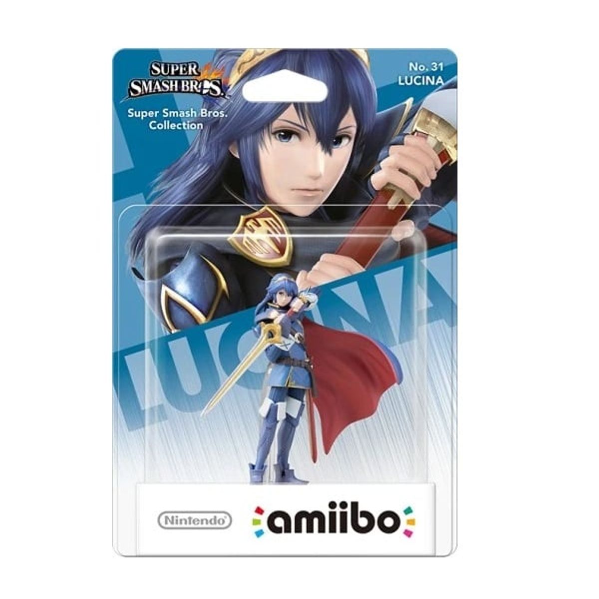NINTENDO - Figura Amiibo Lucina - Colección Super Smash Bros - Sniper