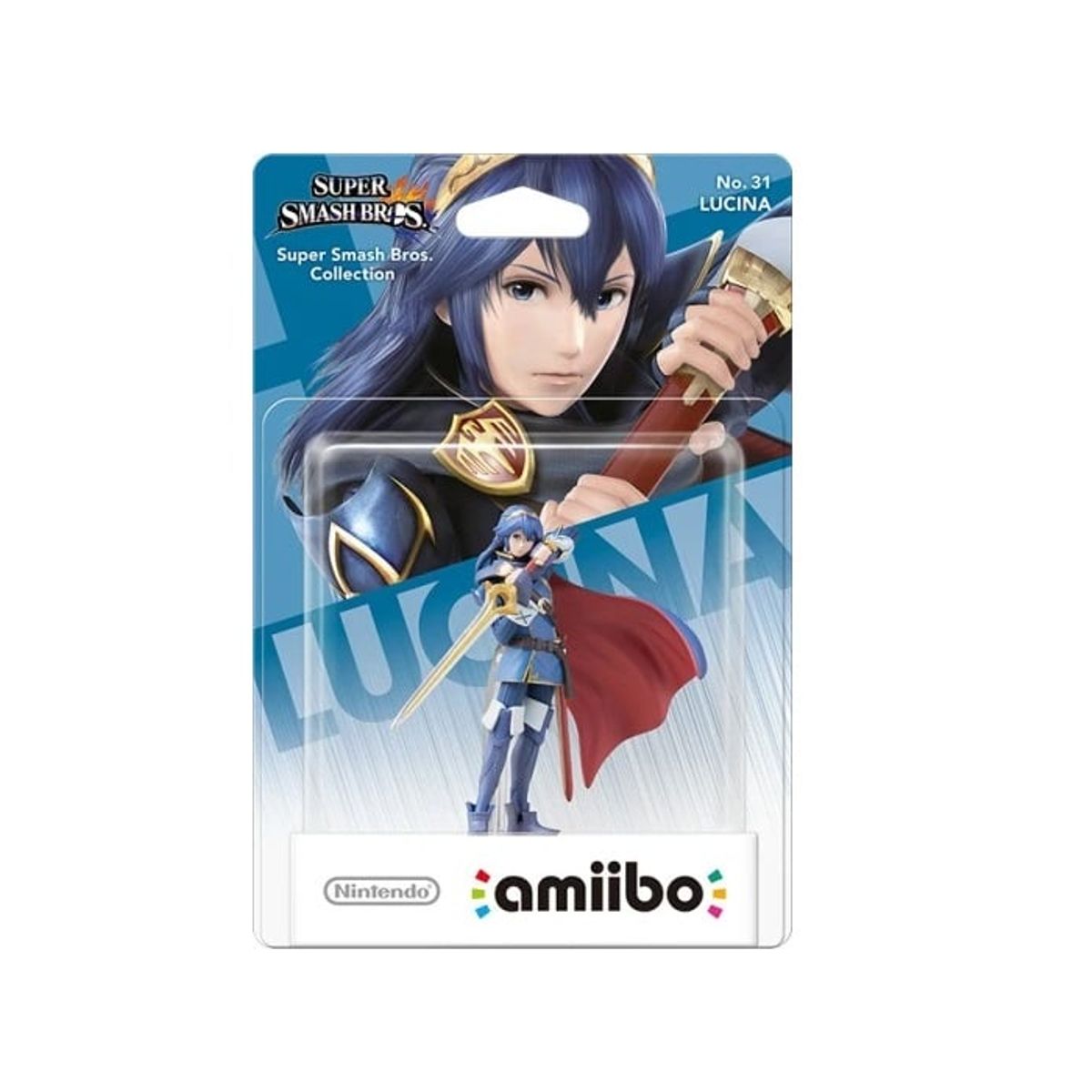 NINTENDO - Figura Amiibo Lucina - Colección Super Smash Bros - Sniper