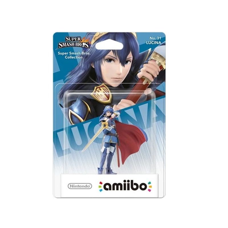 NINTENDO - Figura Amiibo Lucina - Colección Super Smash Bros - Sniper