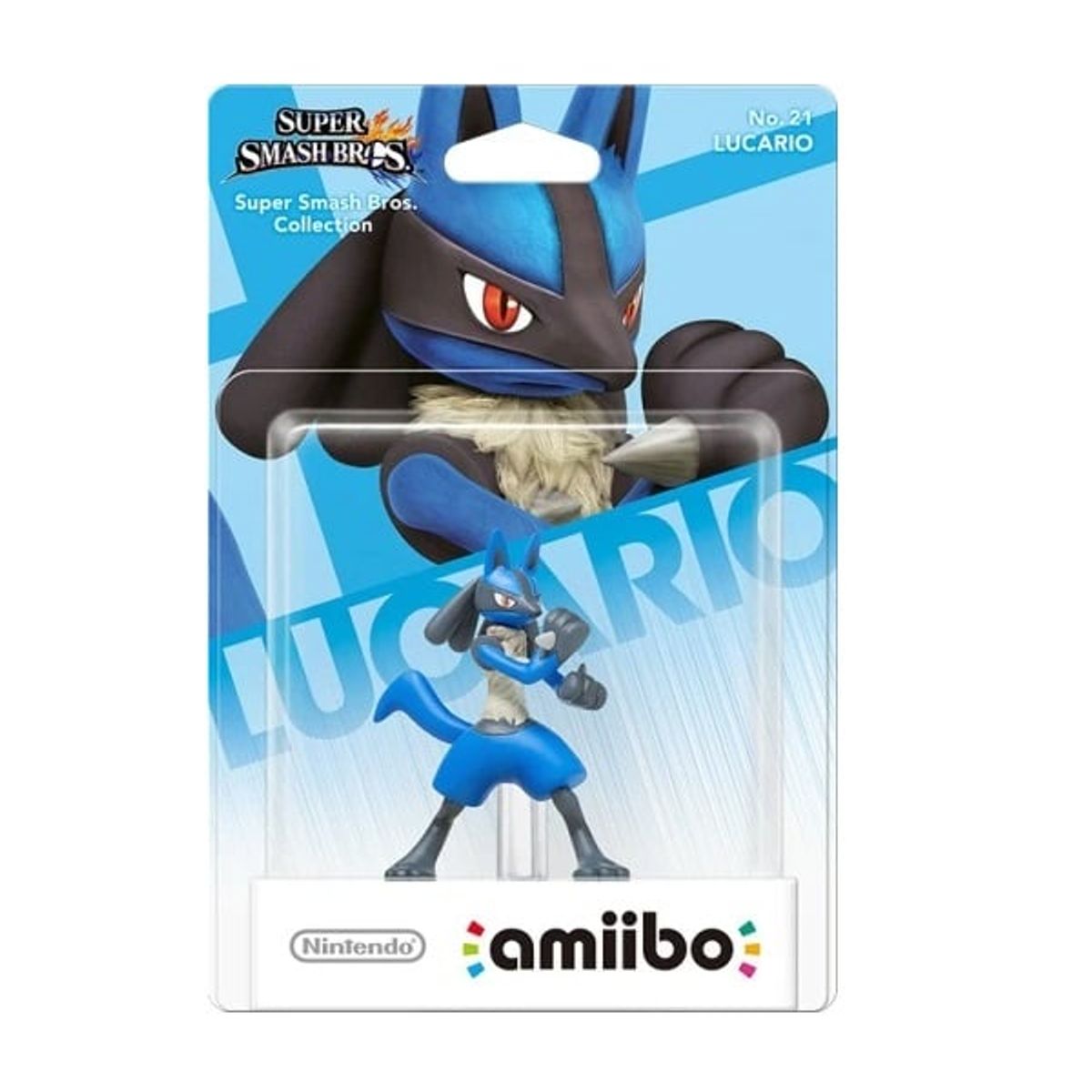 NINTENDO - Figura Amiibo Lucario - Colección Super Smash Bros - Sniper