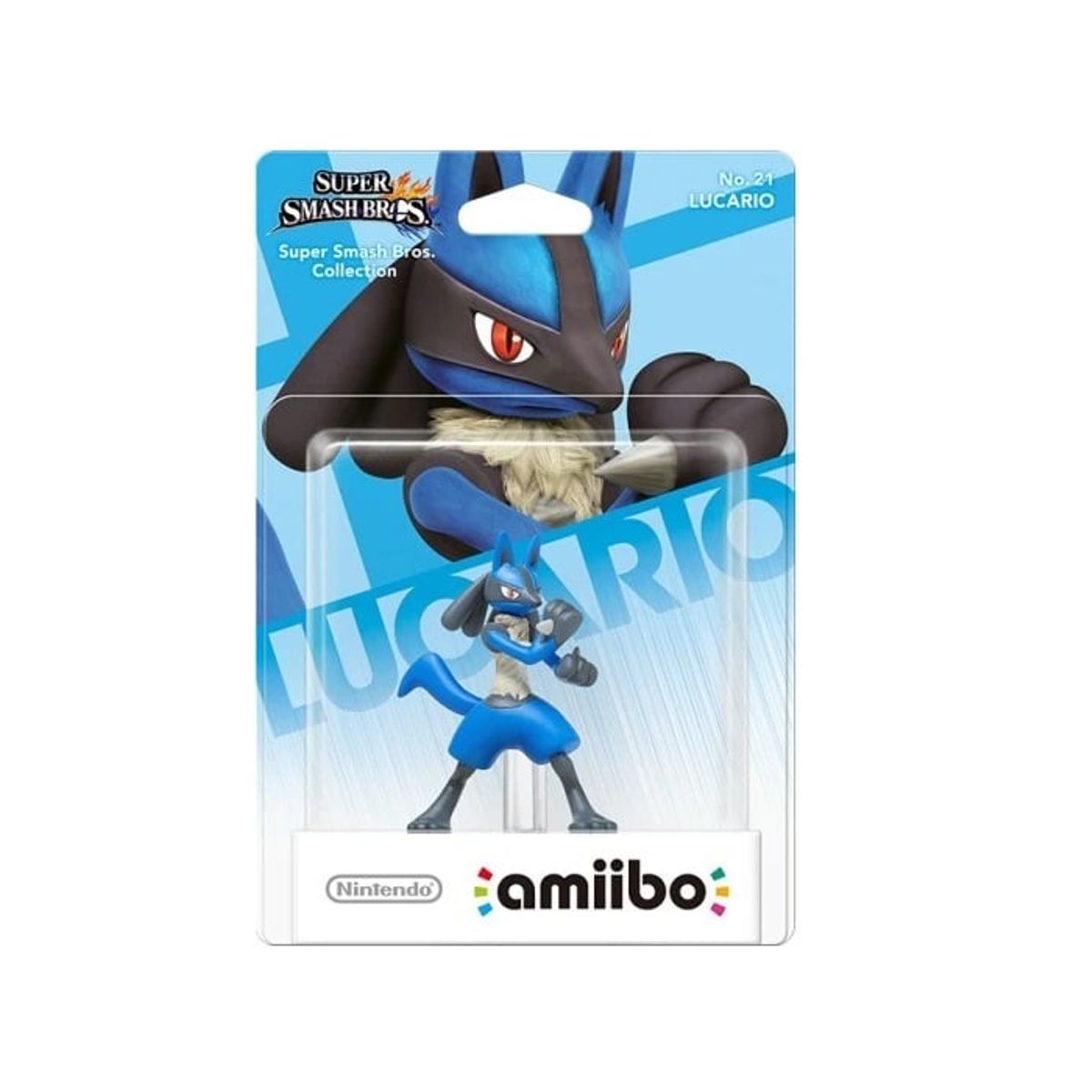 NINTENDO - Figura Amiibo Lucario - Colección Super Smash Bros - Sniper