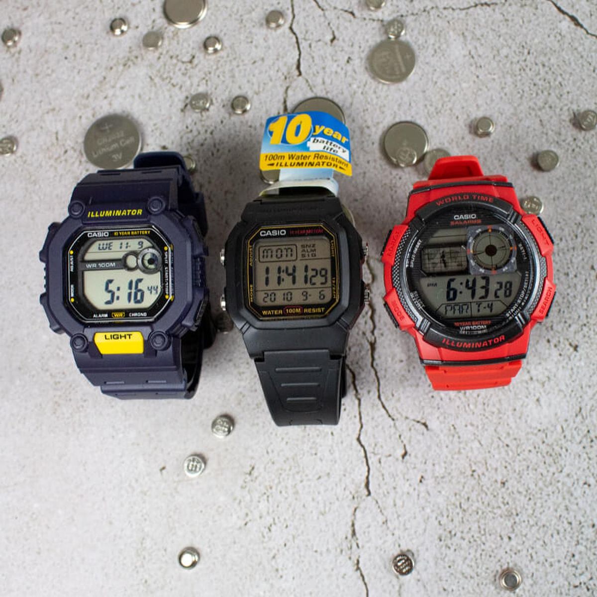 CASIO - Reloj Casio Digital Hombre W-737H-2AV
