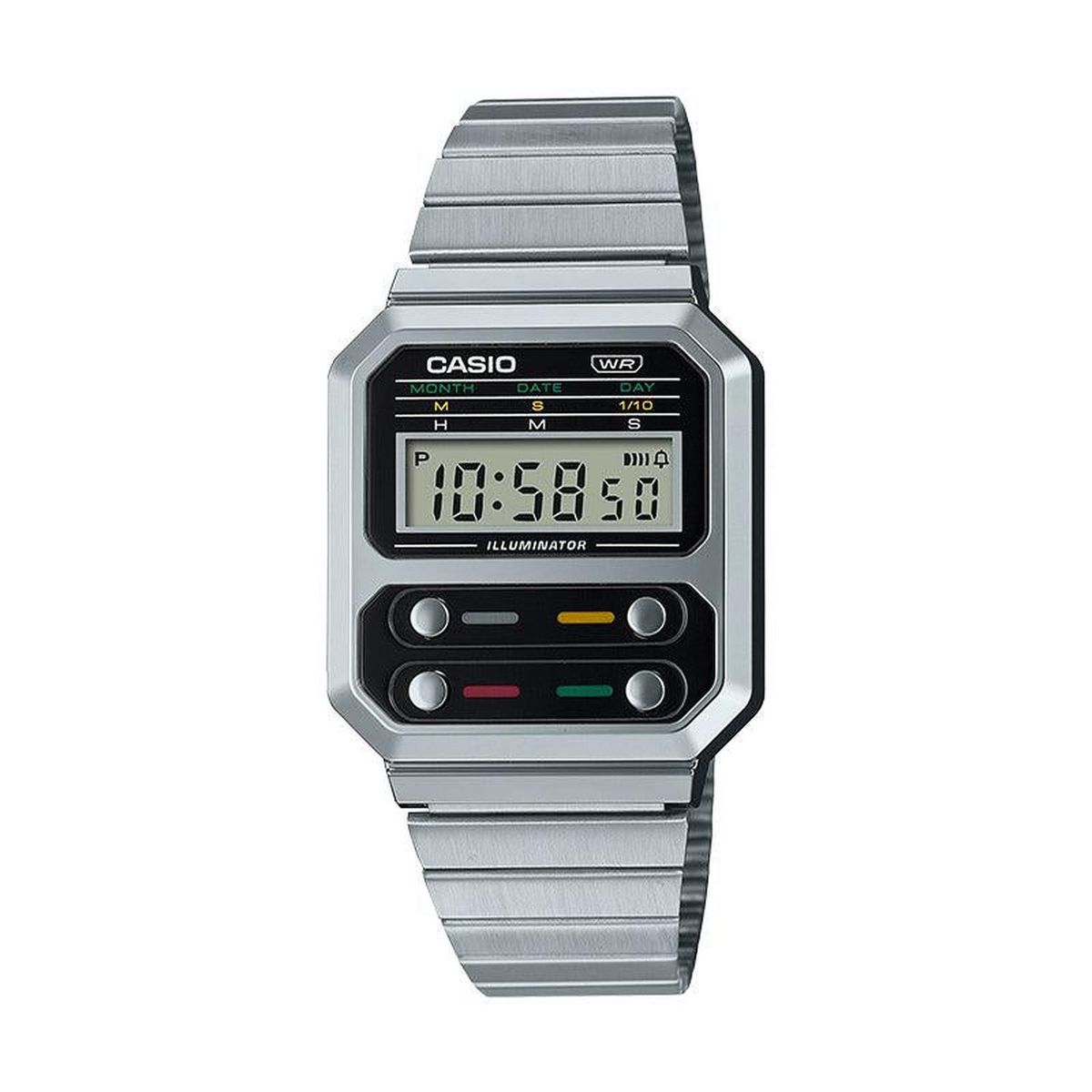 CASIO - Reloj Casio Digital Unisex A100WE-1A
