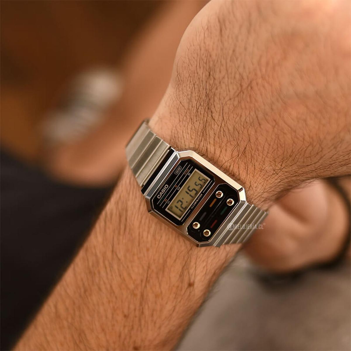 CASIO - Reloj Casio Digital Unisex A100WE-1A