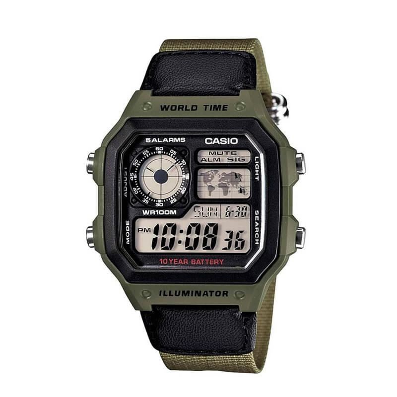 CASIO - Reloj Casio Digital Unisex AE-1200WHB-3BV