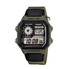 CASIO - Reloj Digital Unisex AE-1200WHB-3BV
