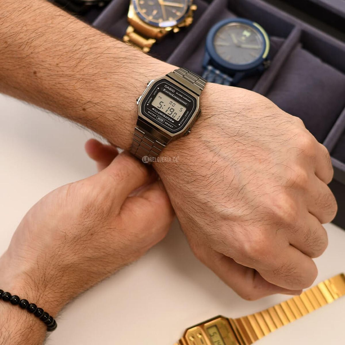 CASIO - Reloj Casio Digital Unisex A-168WGG-1A