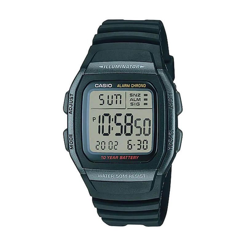 CASIO - Reloj Casio Digital Unisex W-96H-1BV