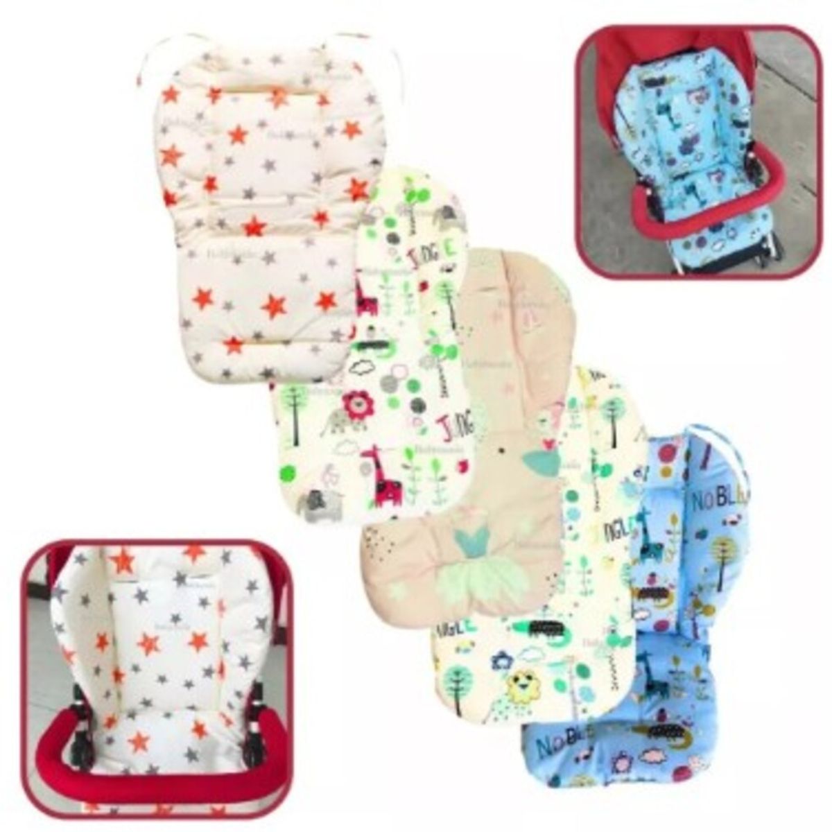 GENERICO - Cojin Cobertor Para Coche Bebe  Sillas De Auto Diseño Niño