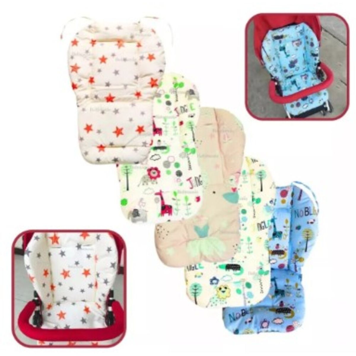 GENERICO - Cojin Cobertor Para Coche Bebe  Sillas De Auto Diseño Niño