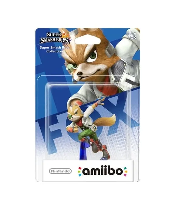 NINTENDO Figura Amiibo Fox - Colección Super Smash Bros - Sniper