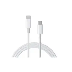 GENERICO - Cable Usb Tipo C A Tipo C Doble Entrada Carga Y Datos