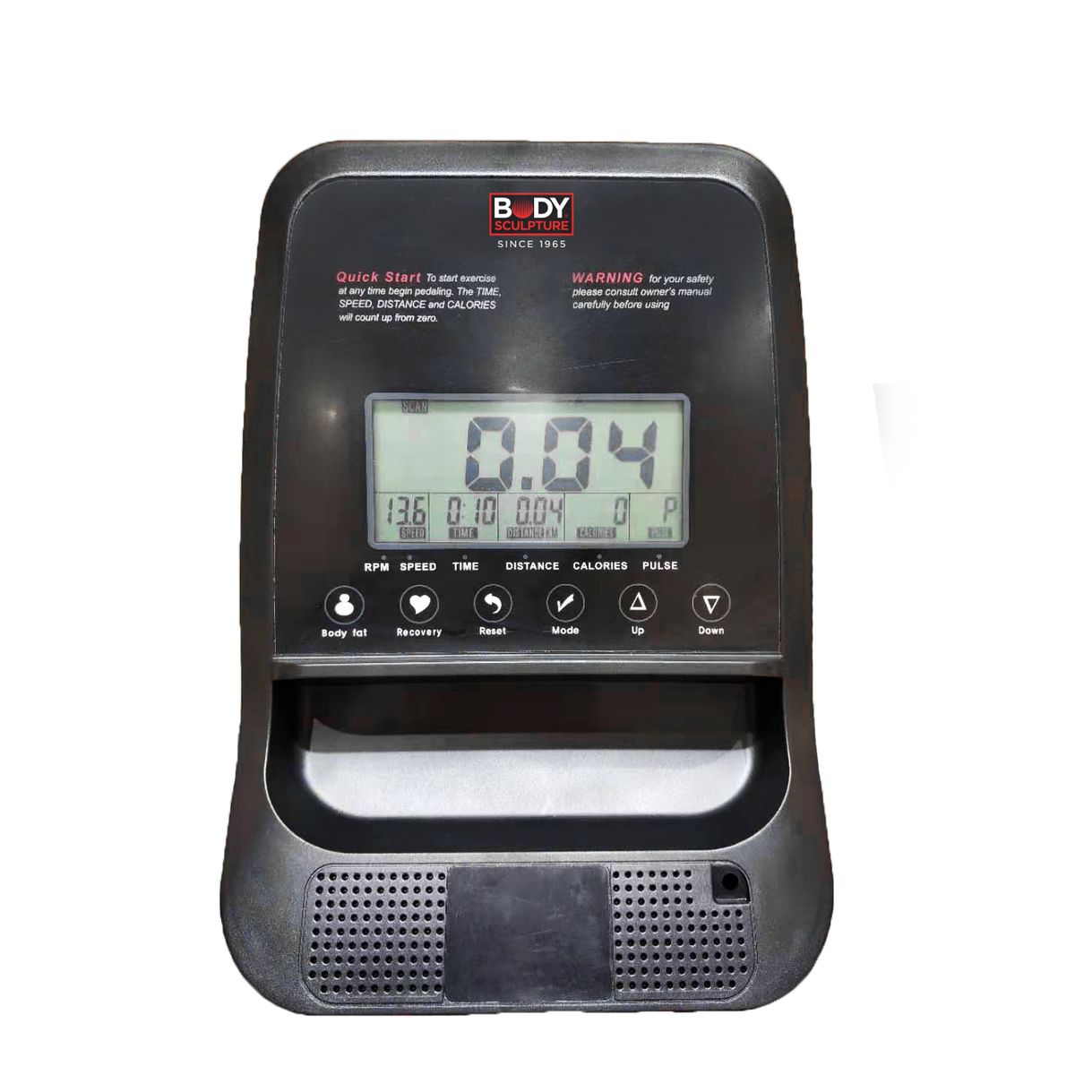 BODY SCULPTURE - BICICLETA ESTÁTICA BODY SCULPTURE MAGNÉTICA BC-6870DB-HB