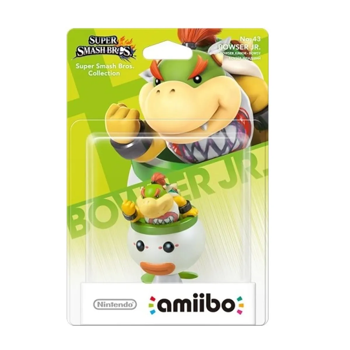 NINTENDO - Figura Amiibo Bowser Jr - Colección Super Smash Bros - Sniper