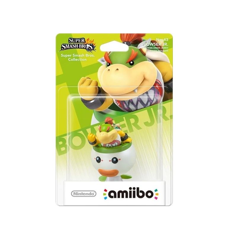 NINTENDO - Figura Amiibo Bowser Jr - Colección Super Smash Bros - Sniper